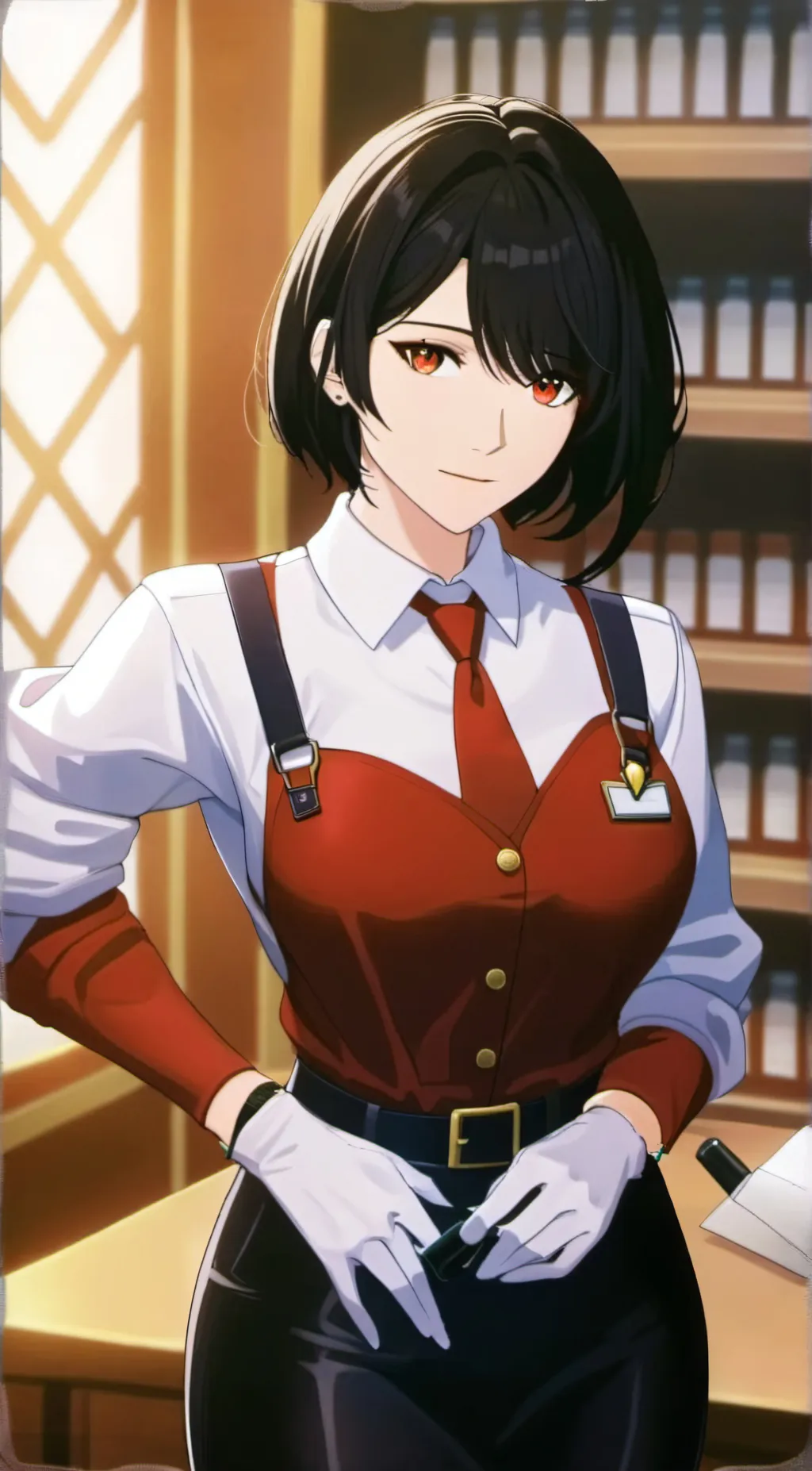 ai character: Dr. Singularity background