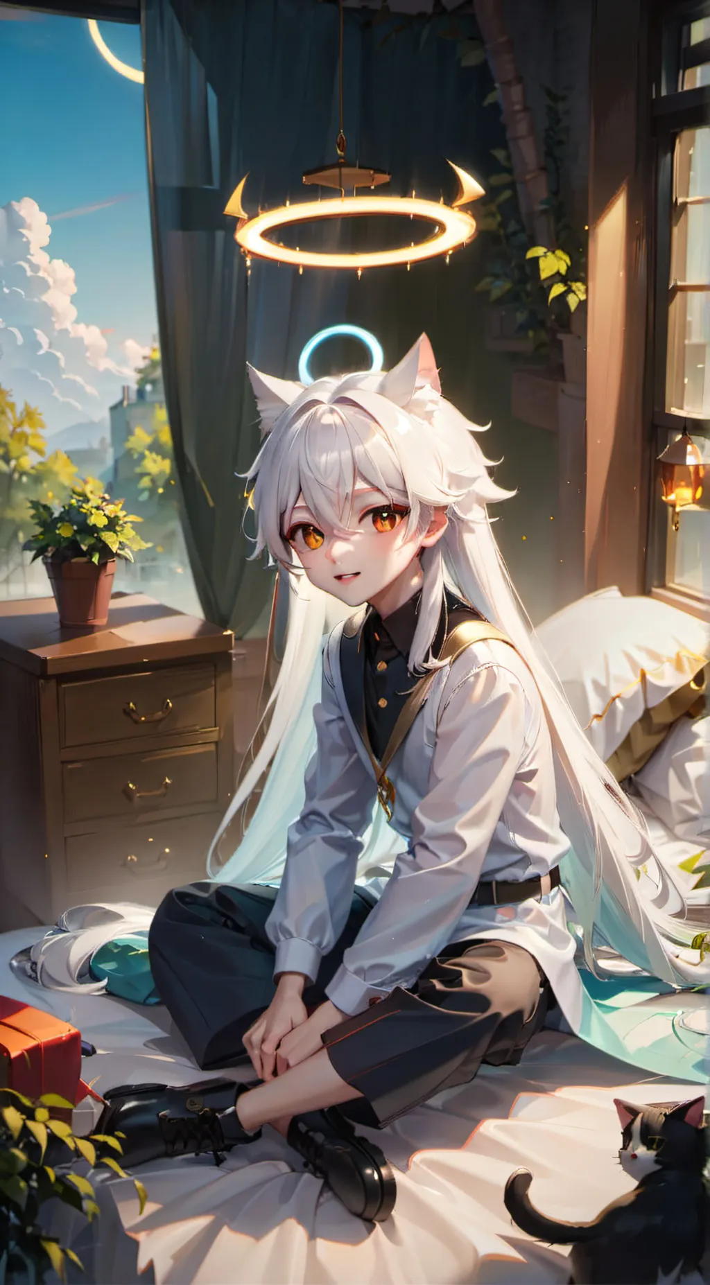 ai character: Polt background