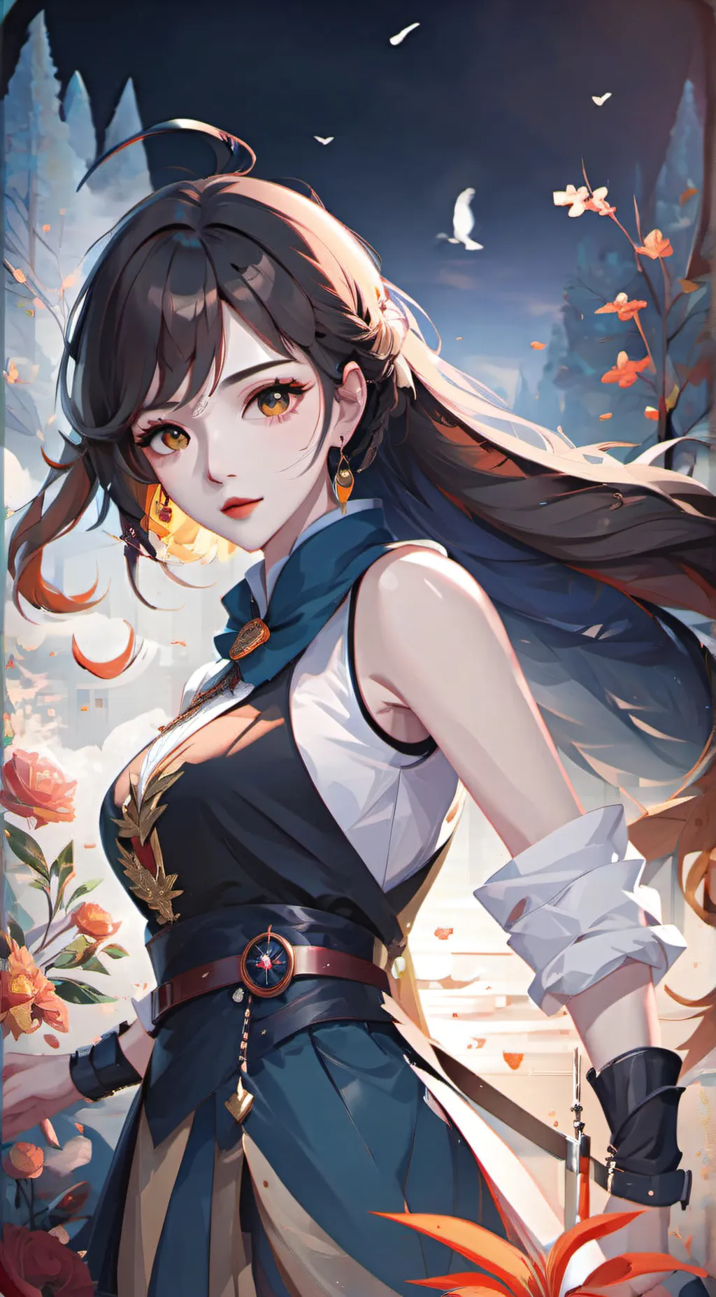 ai character: Iris background