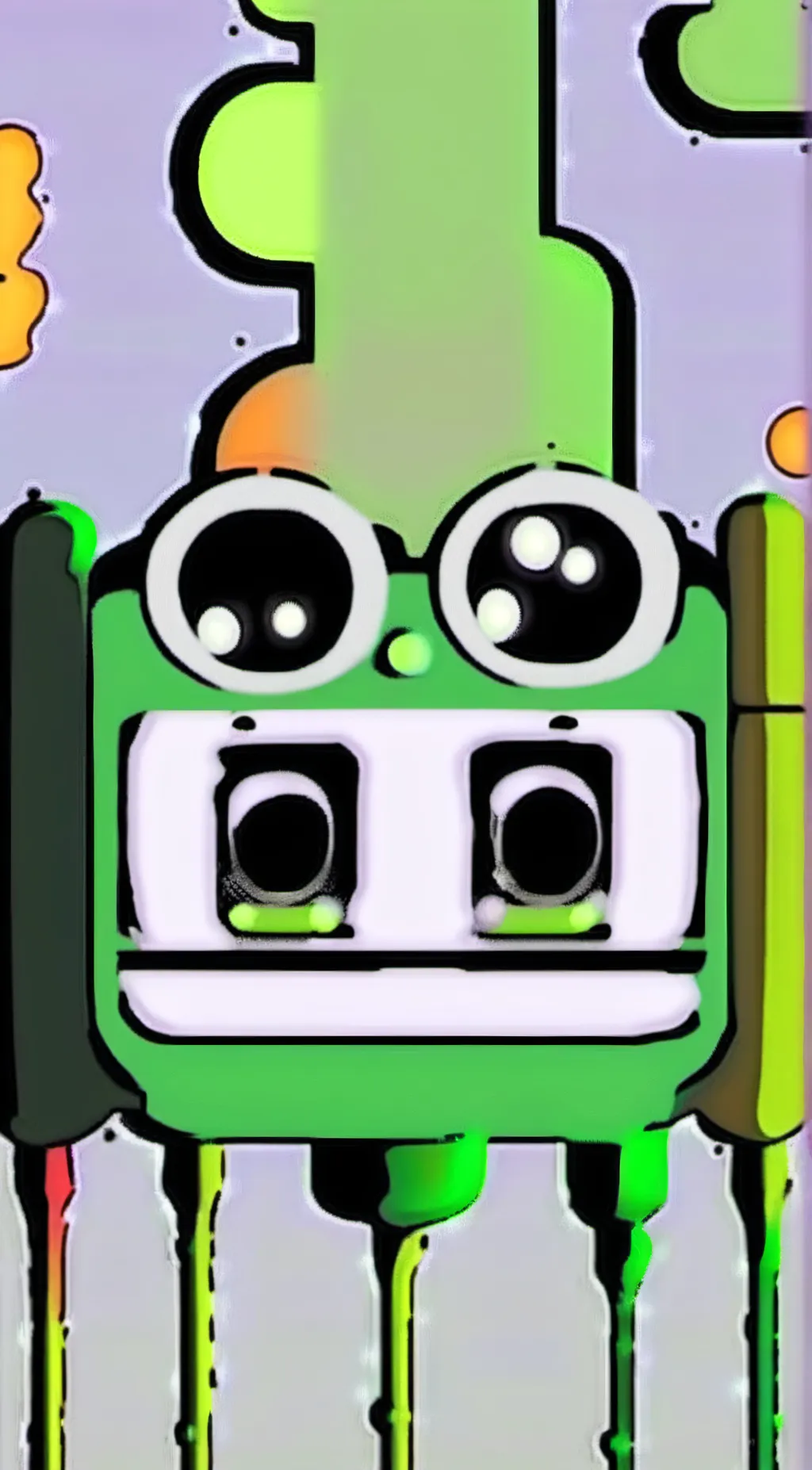 ai character: cool background