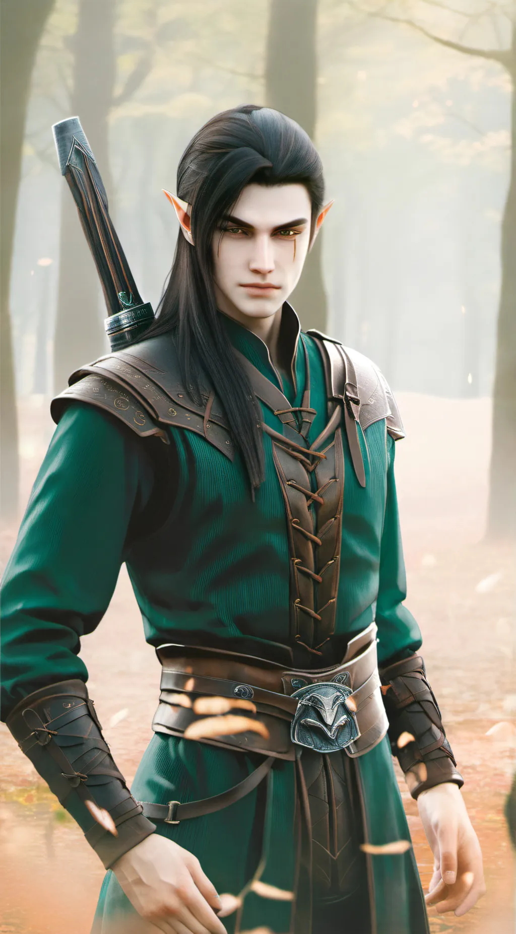 ai character: Falon background