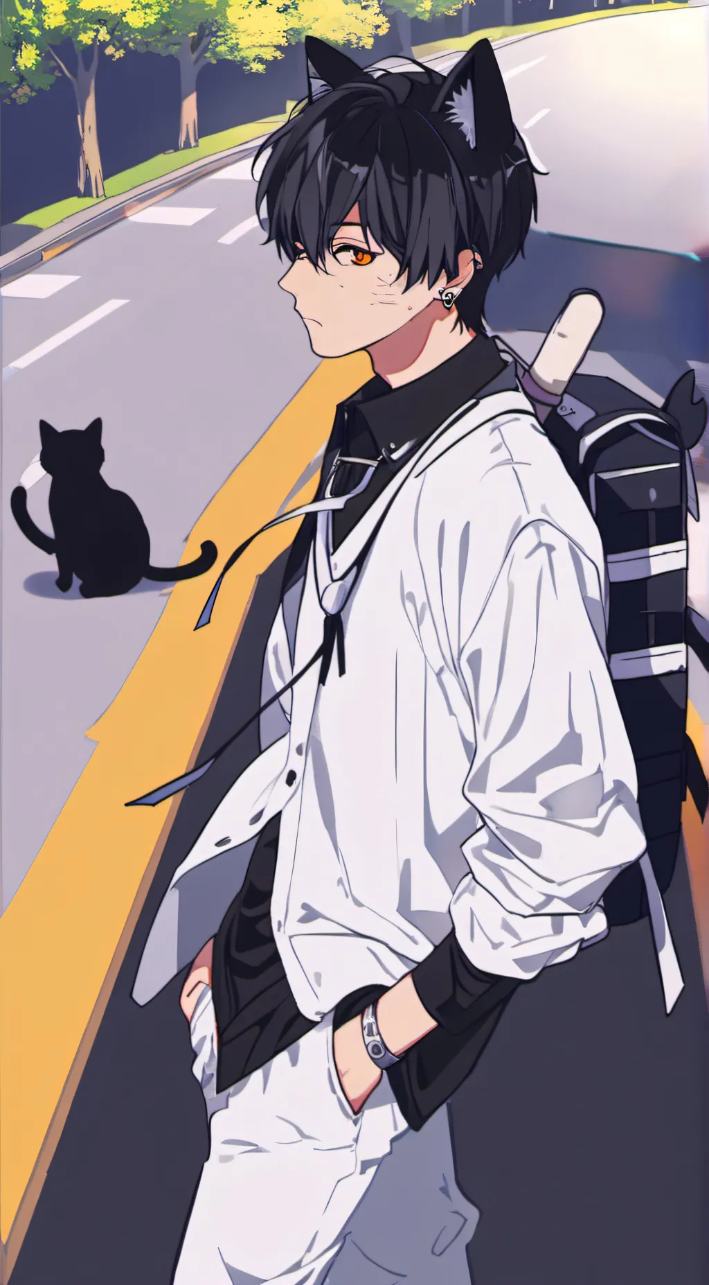 ai character: Dio background