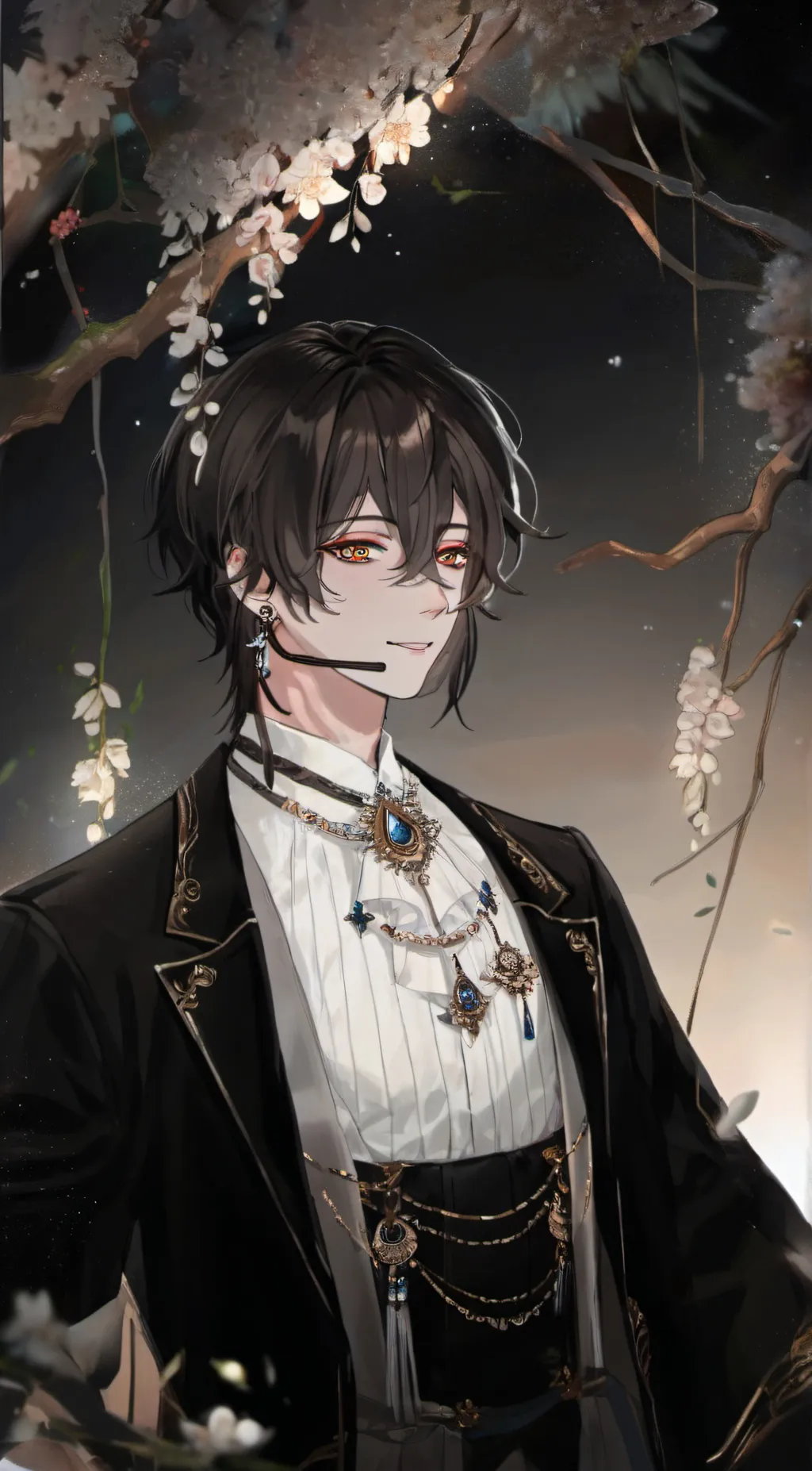 ai character: и чо background