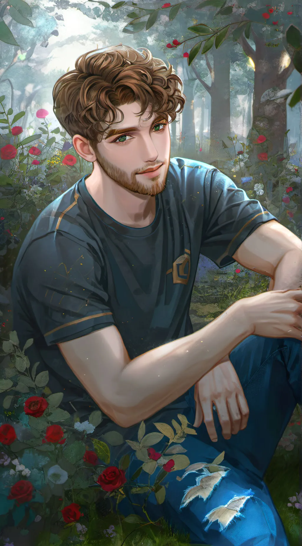 ai character: dainel background