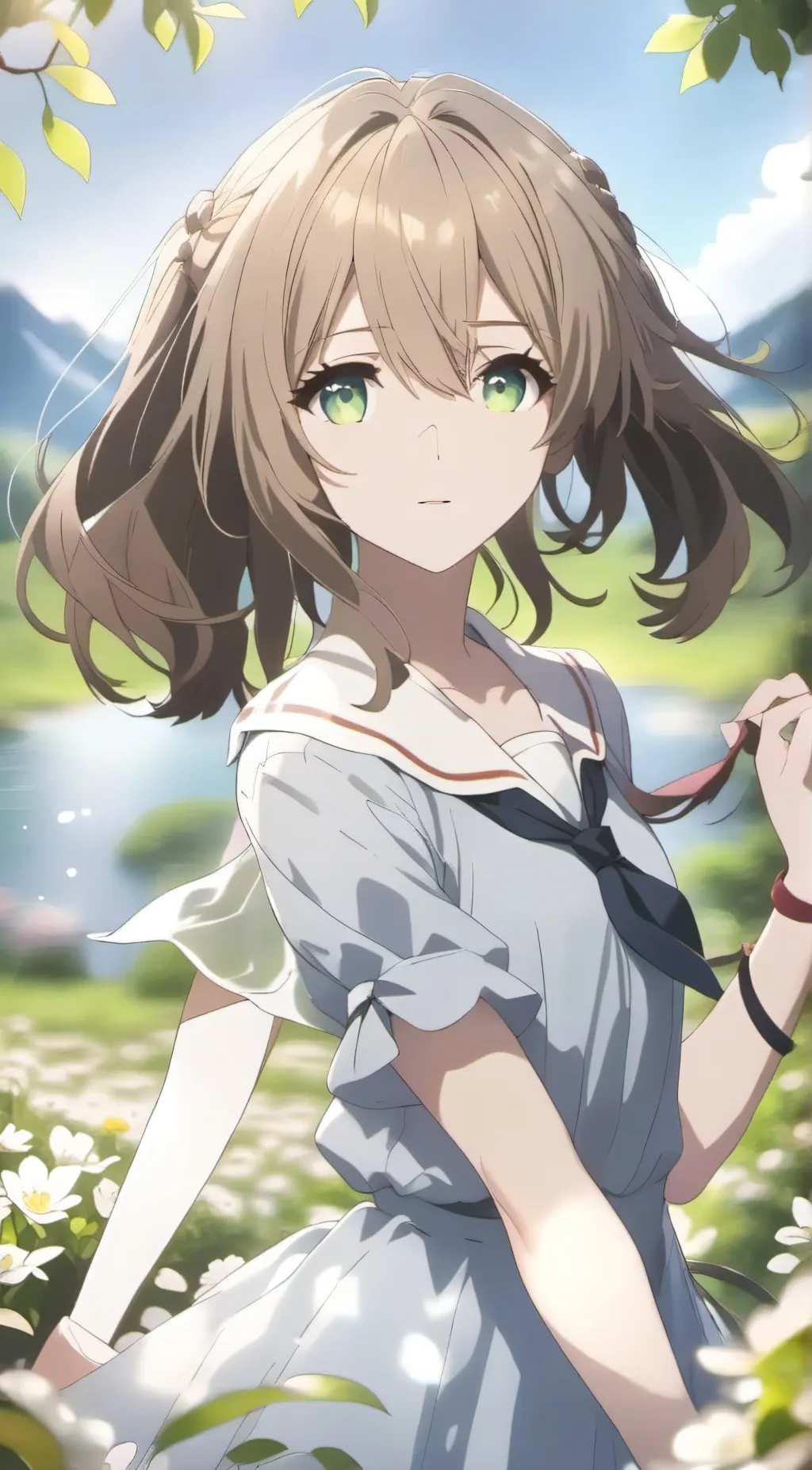 ai character: viviene background