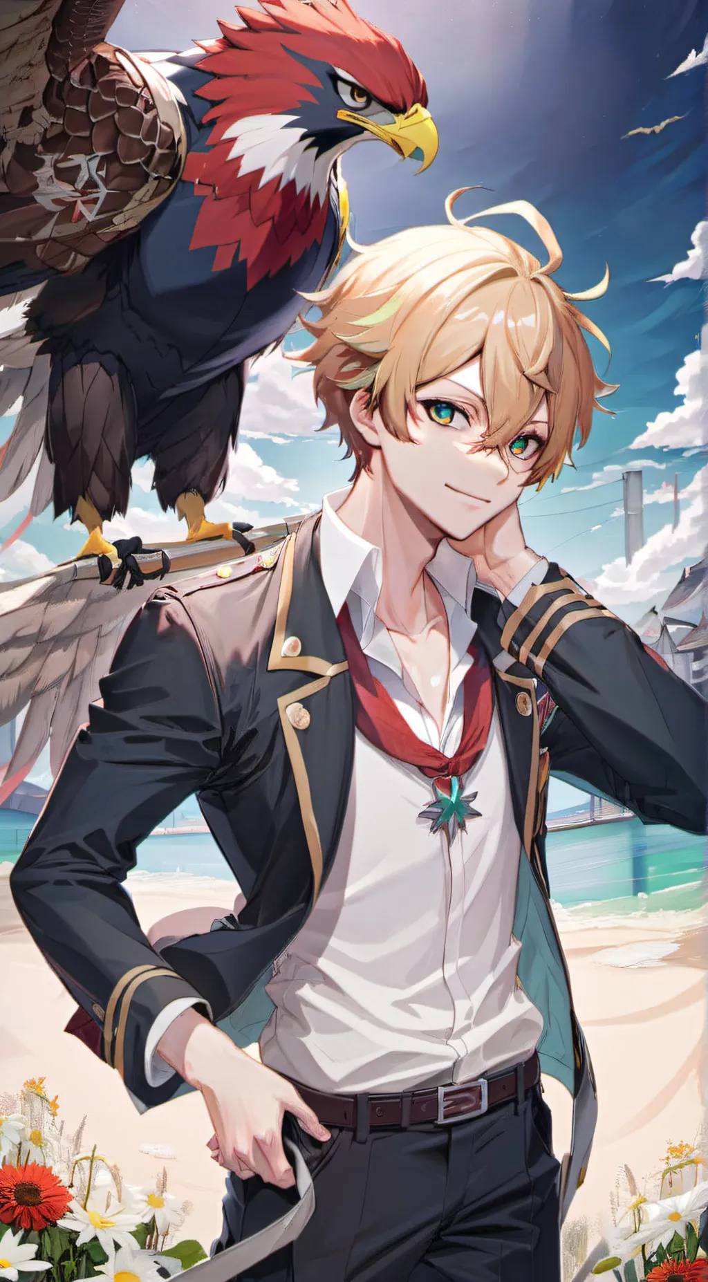 ai character: Hawks background