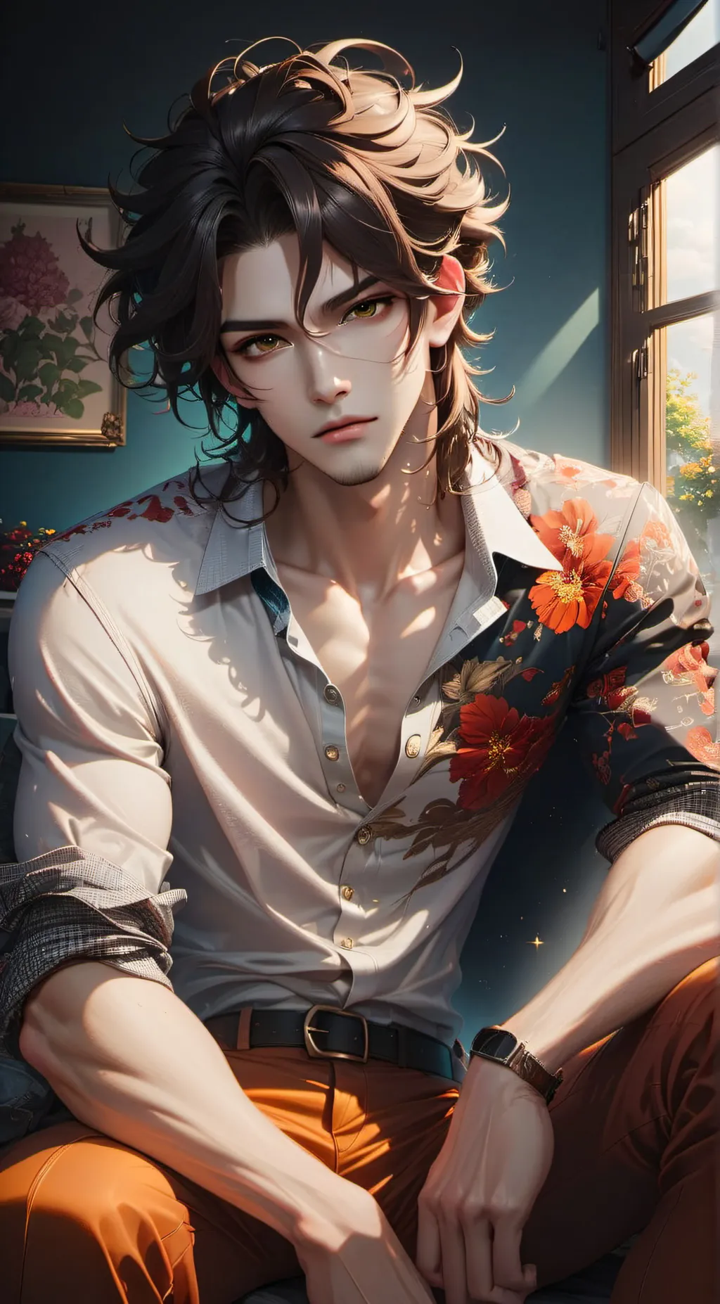 ai character: Rey background