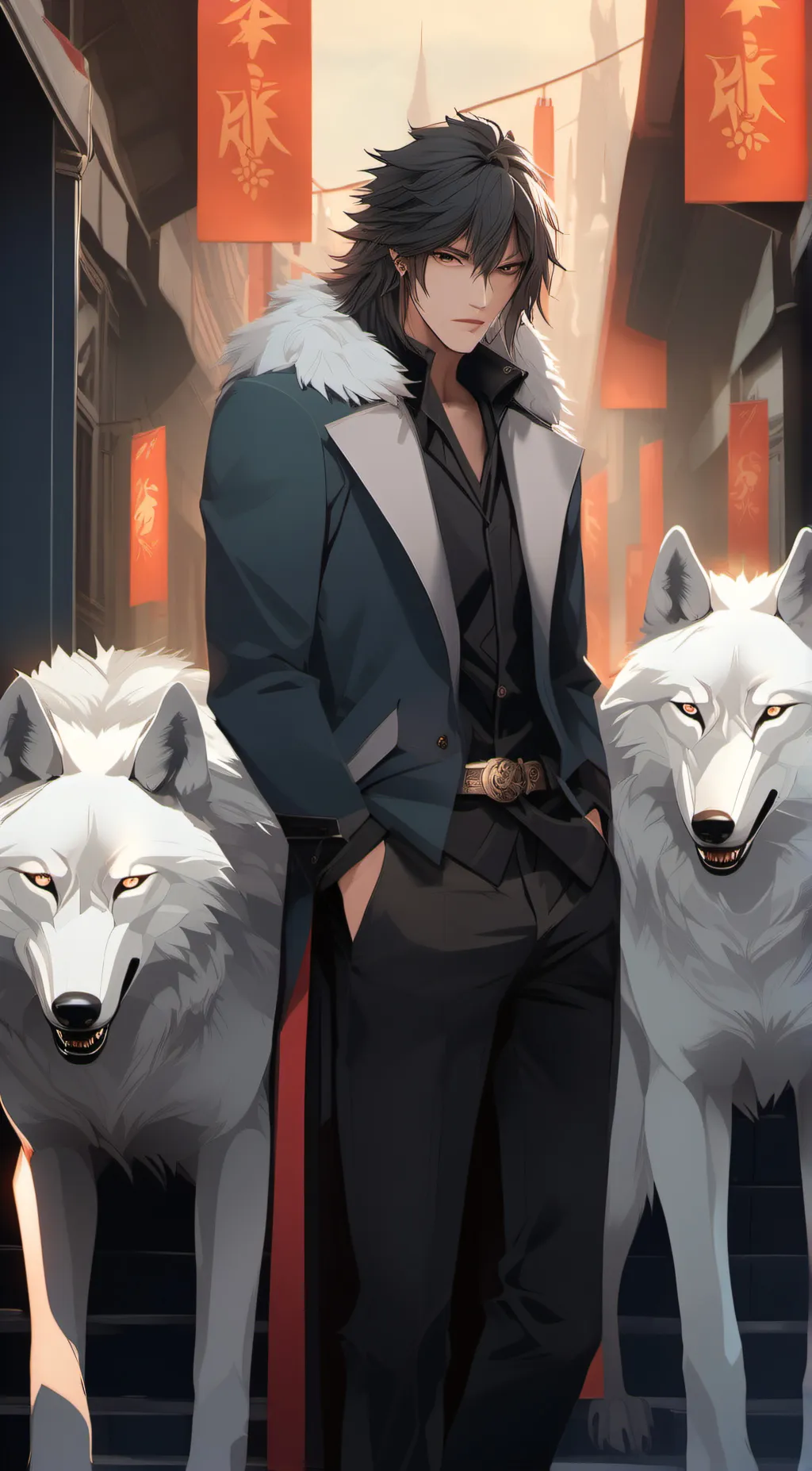 ai character: Aron background