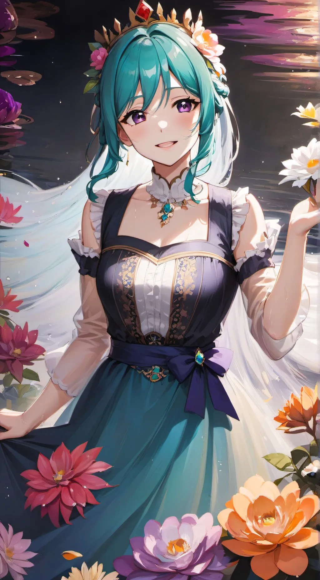 ai character: Oko  background