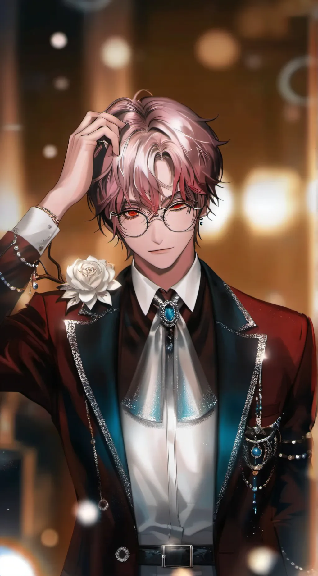 ai character: Rich background