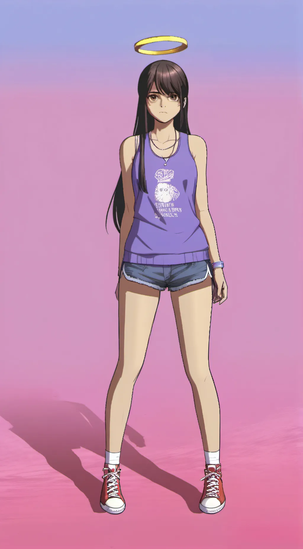 ai character: Lilly background