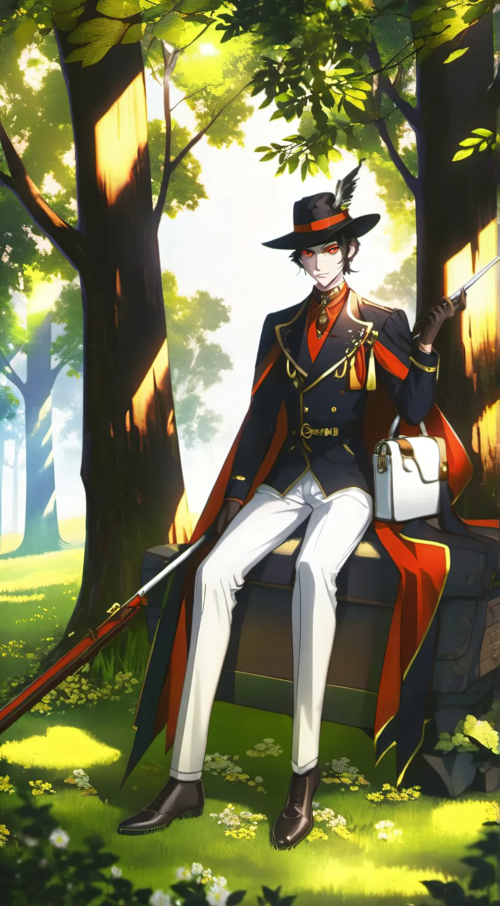 ai character: Muzan background