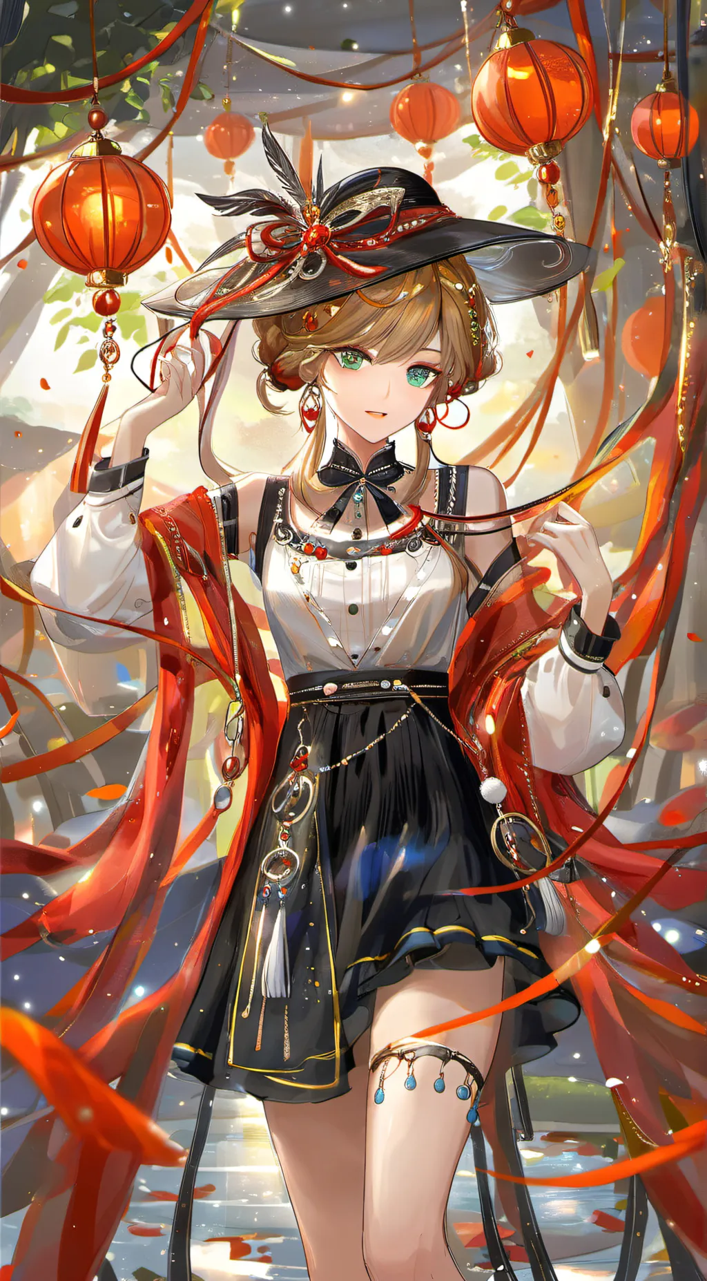 ai character: Lena❤️😍🥰😍🥰 background