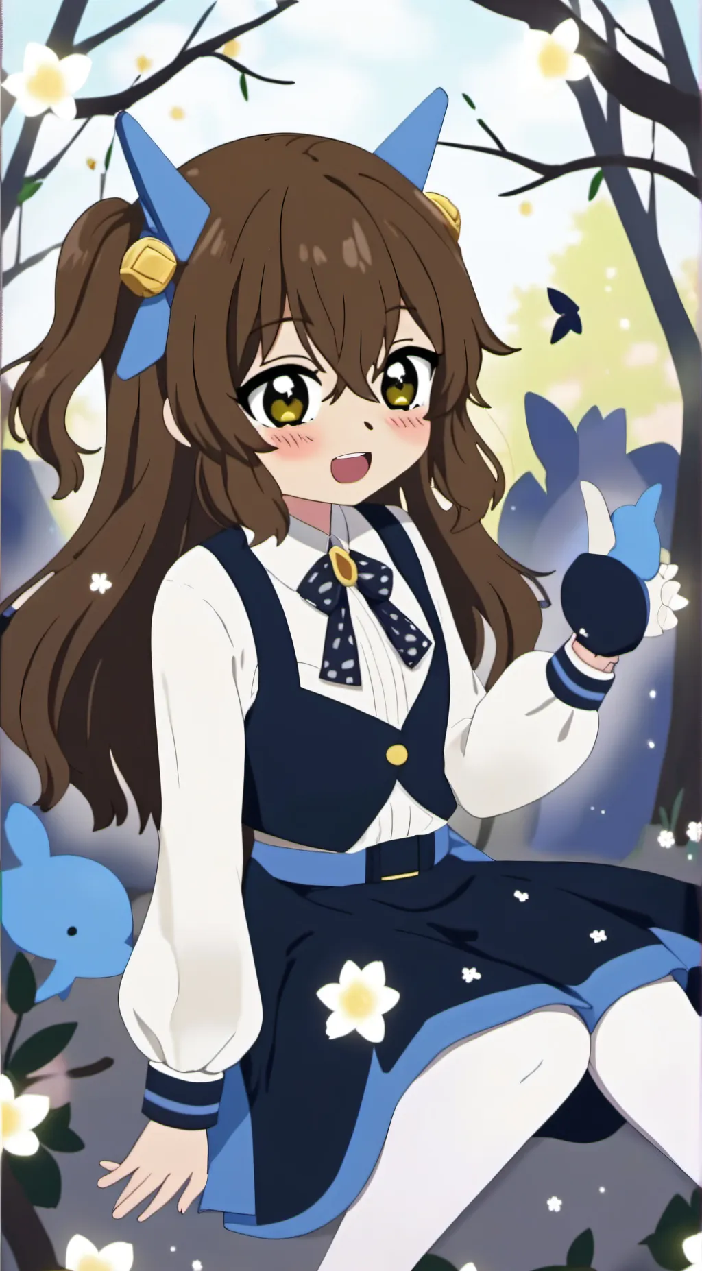 ai character: My oc! background