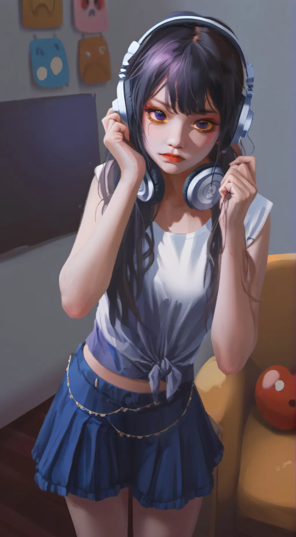 ai character: Leah background