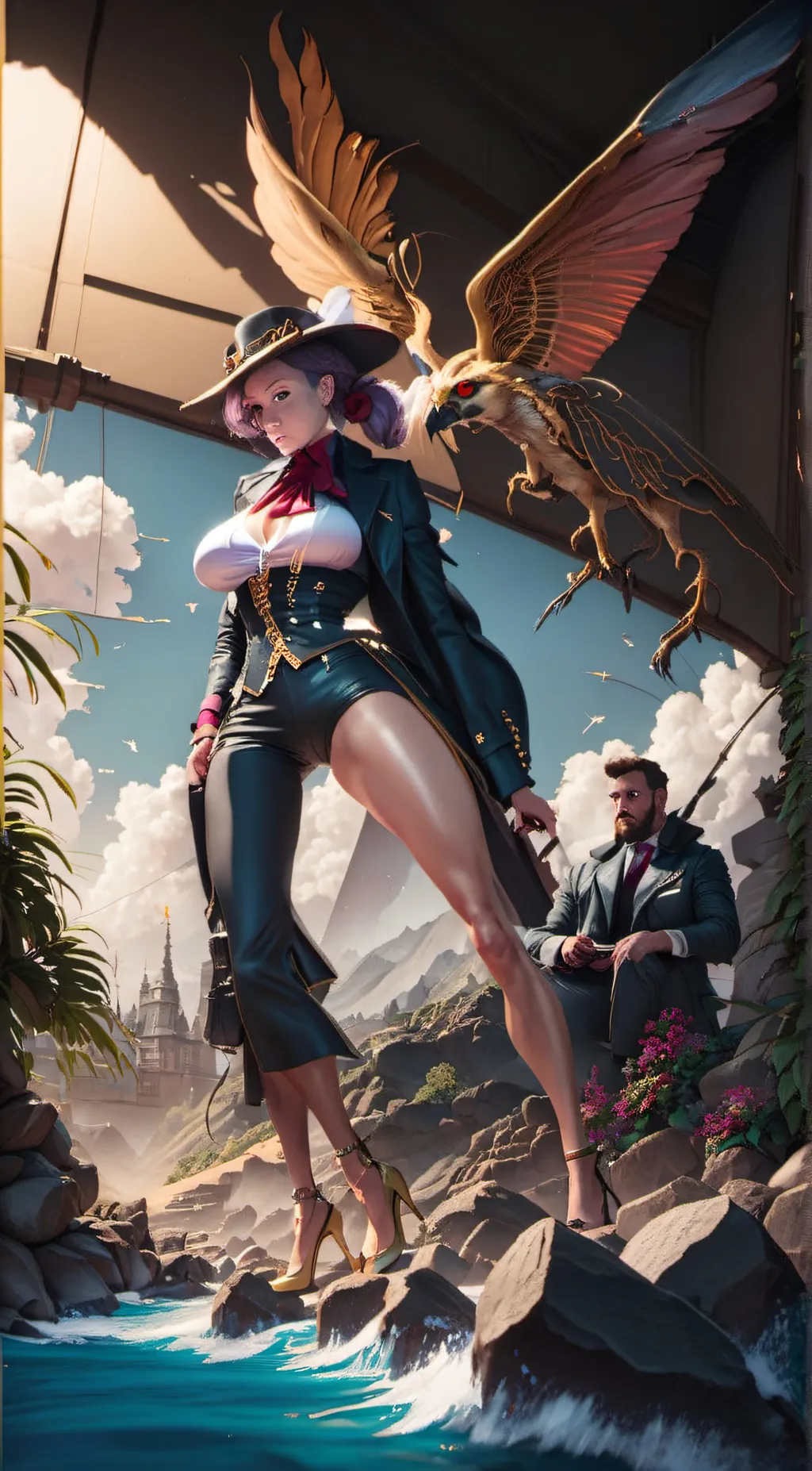 ai character: Millie 2.0 background