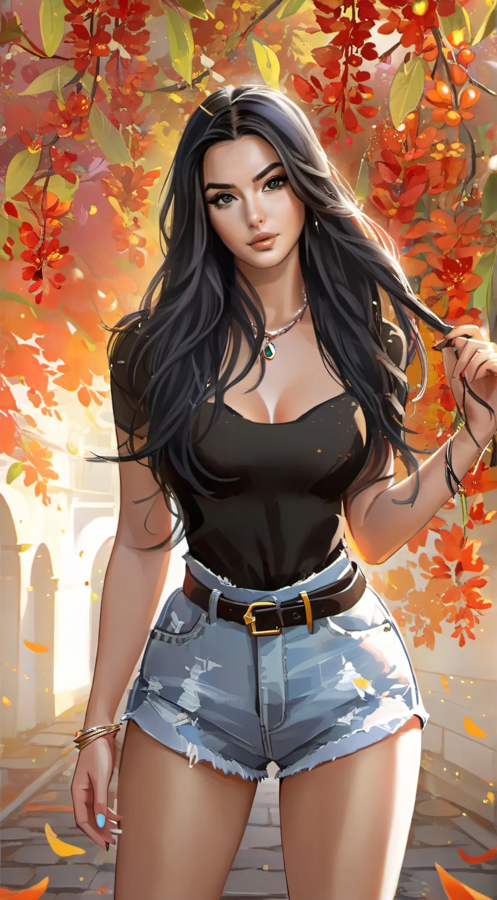 ai character: Olivia background