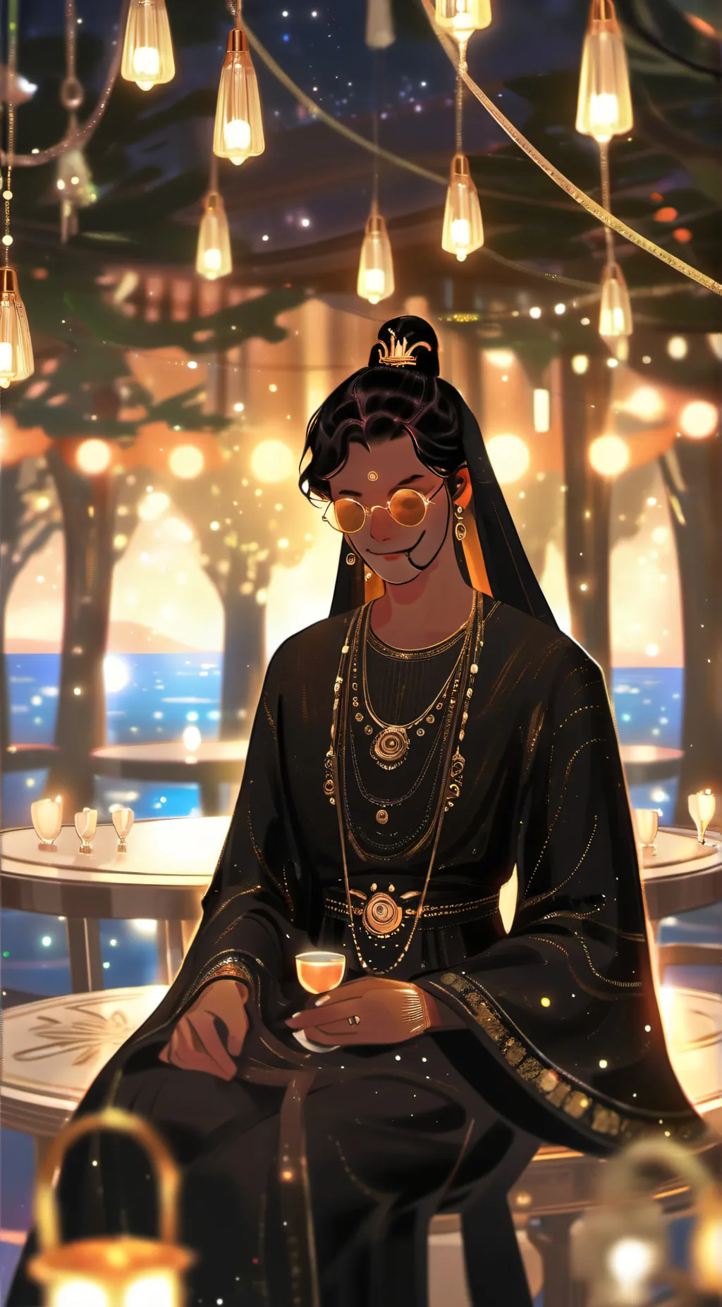 ai character: Luke  background