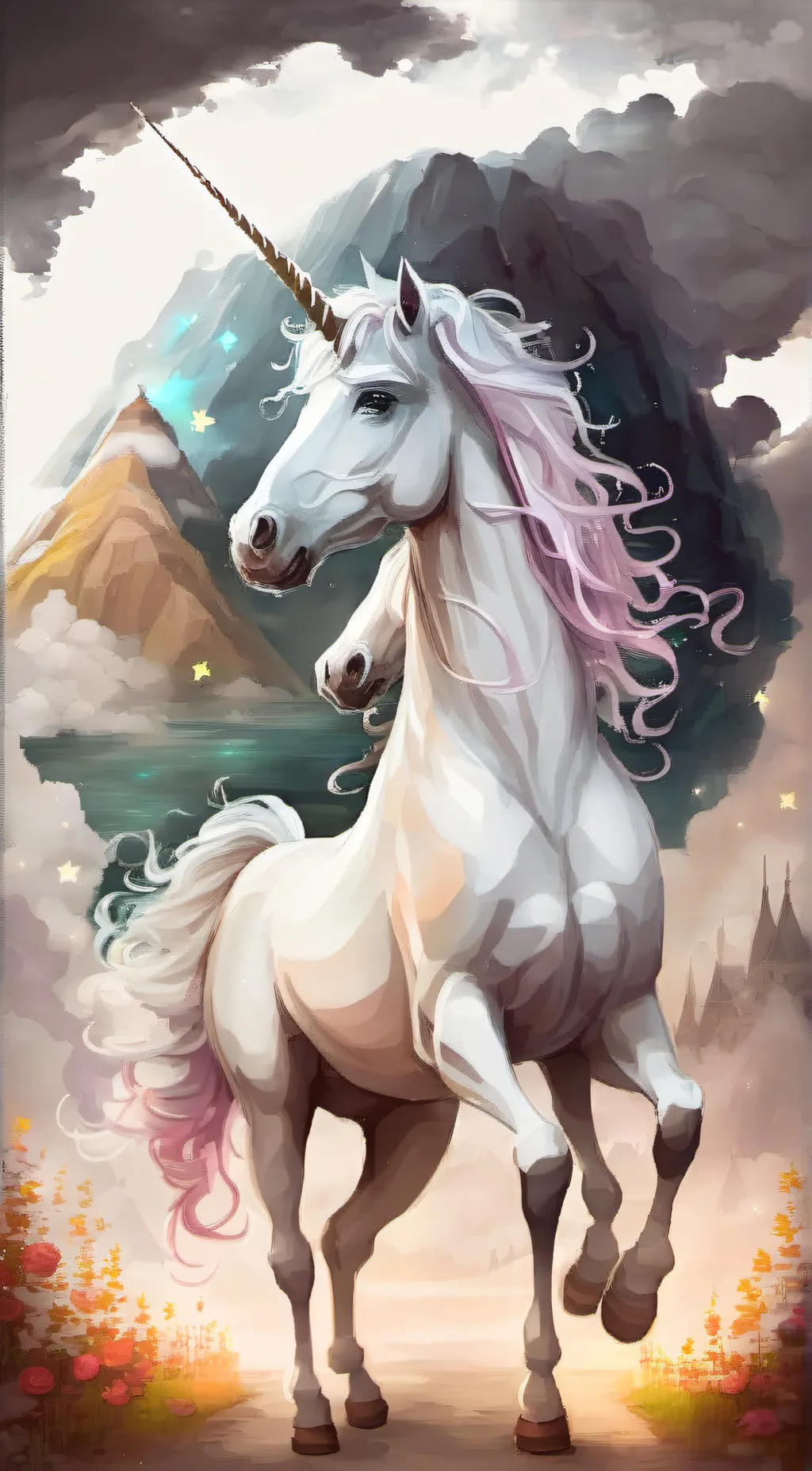 ai character: Thunder background