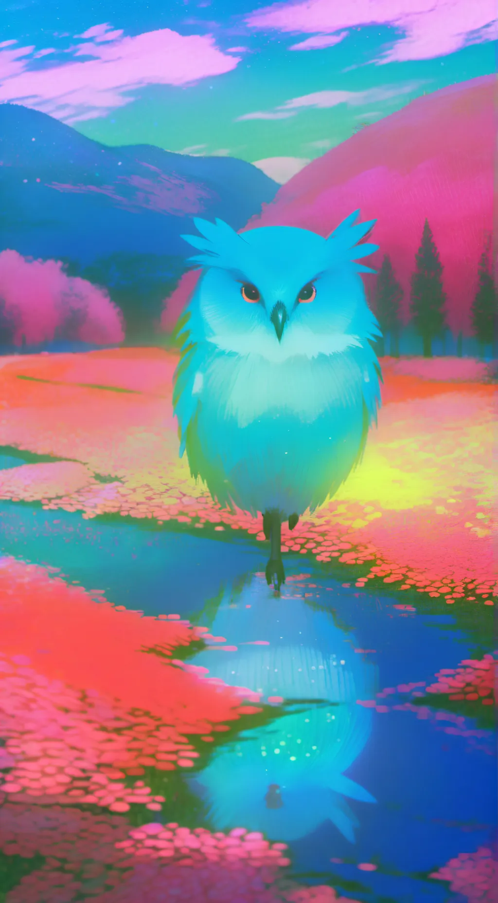 ai character: Lily  background