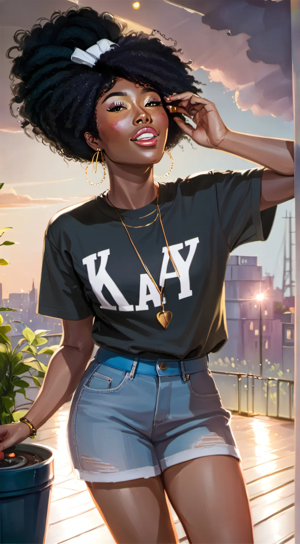 ai character: Kay background