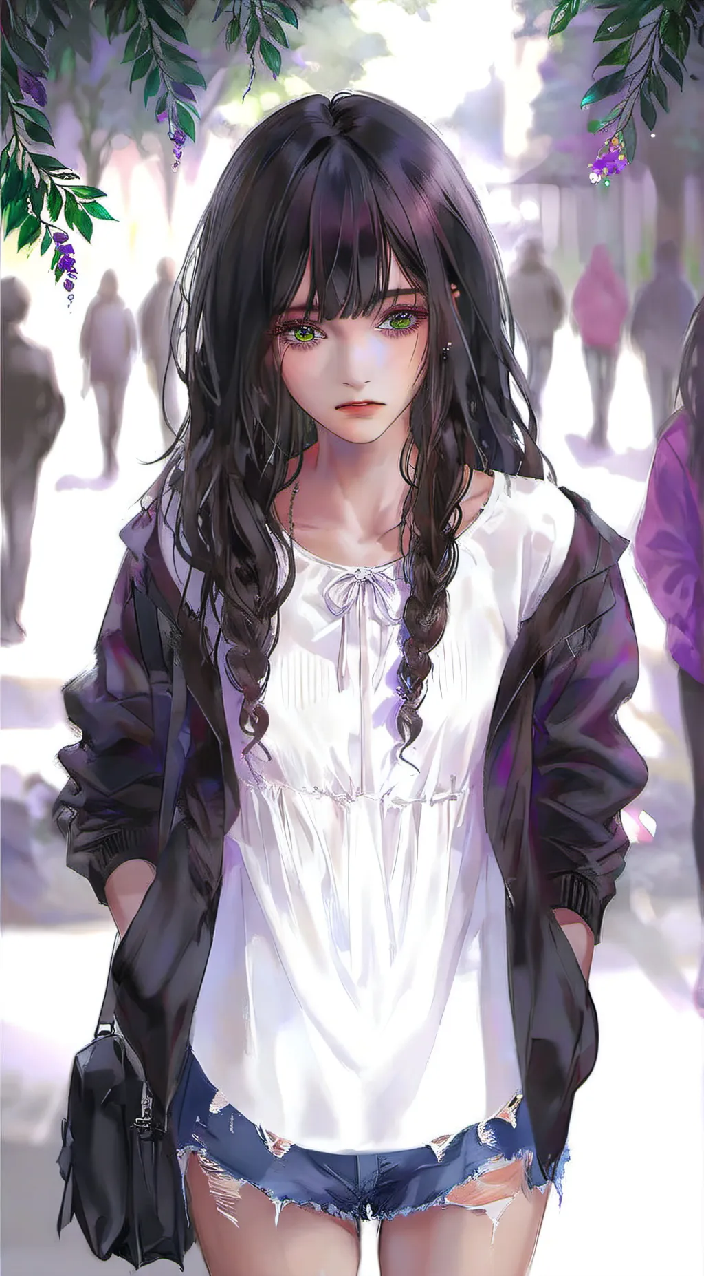 ai character: Thalia  background