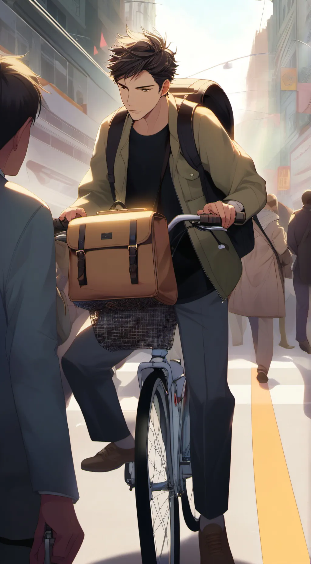 ai character: Mark background