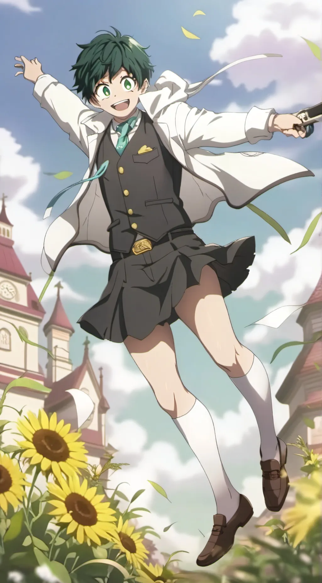 ai character: deku background