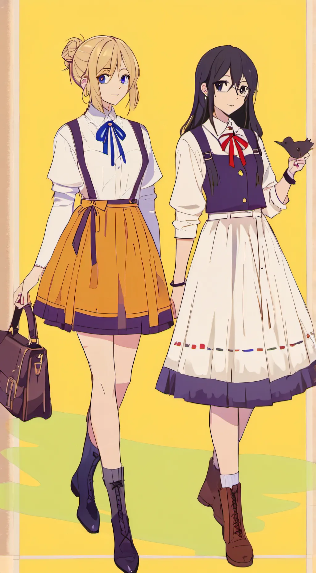 ai character: ~| Sofia & Anna |~ background