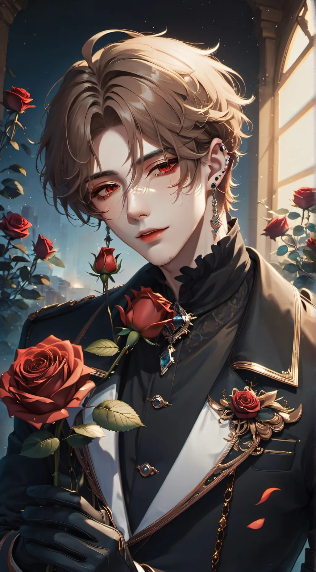 ai character: Kyle Kieffer  background