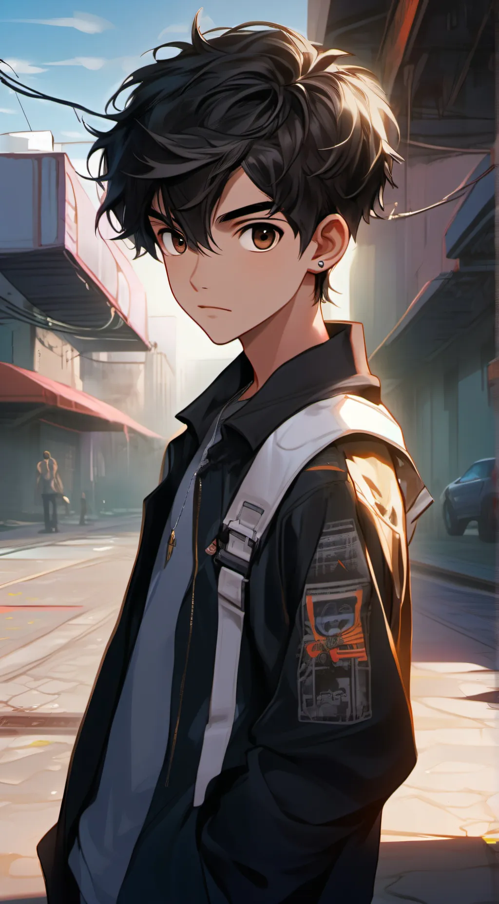 ai character: Daniel Alfaro background