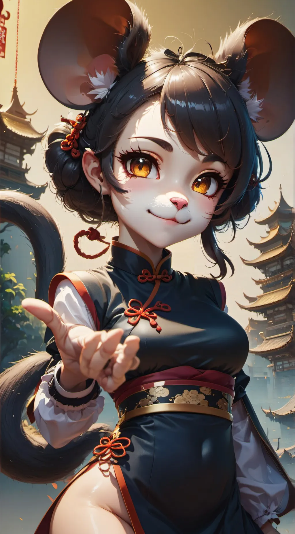 ai character: Meilin background