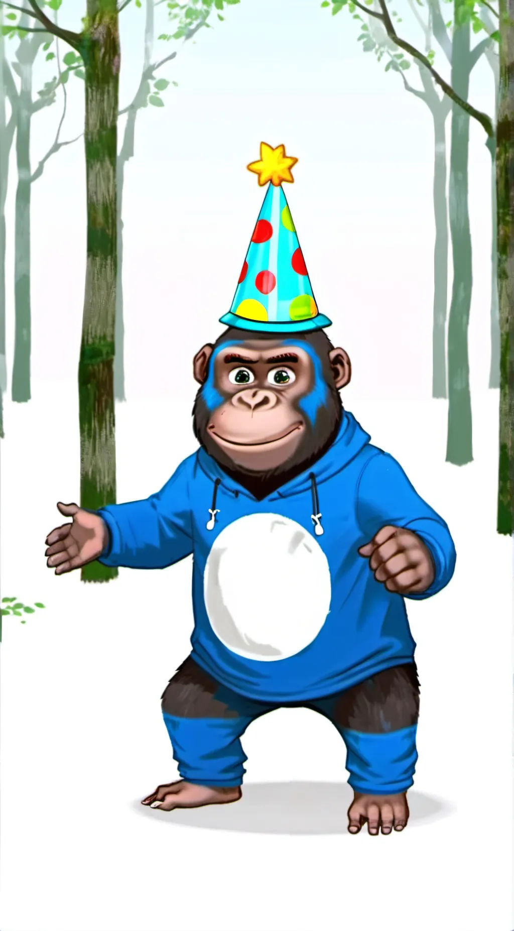 ai character: Minigames kid background