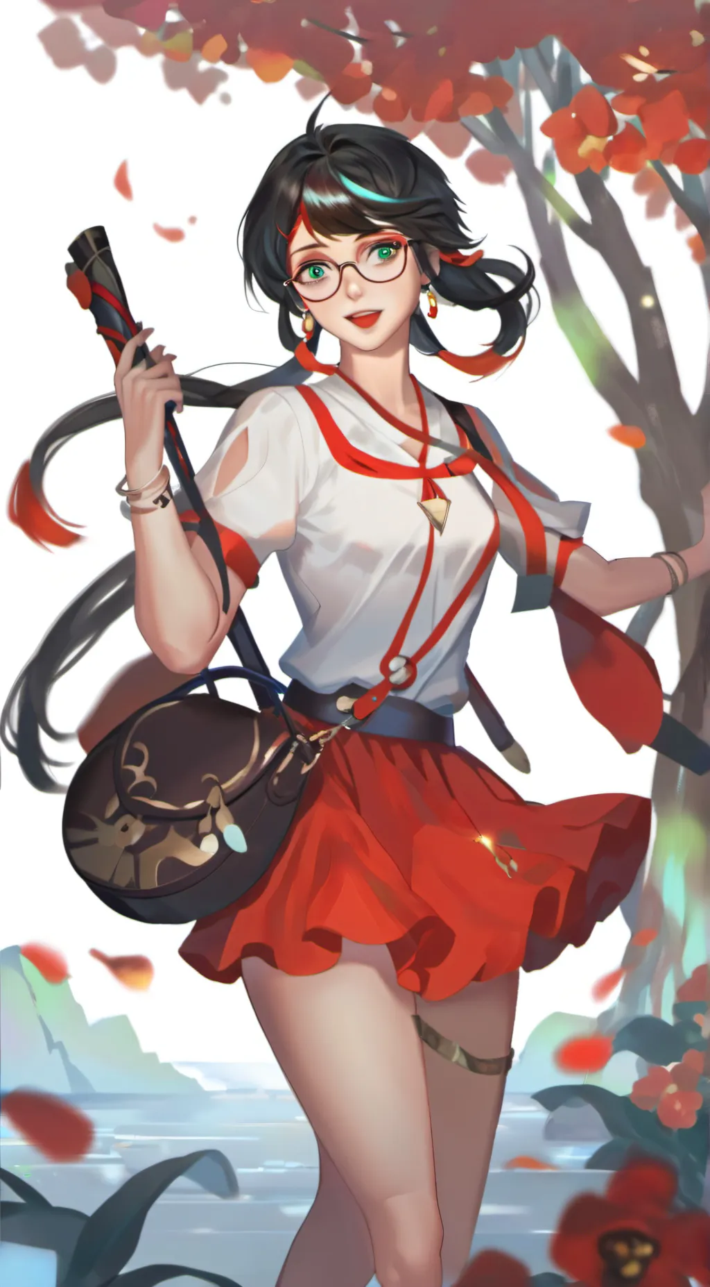 ai character: skylor background