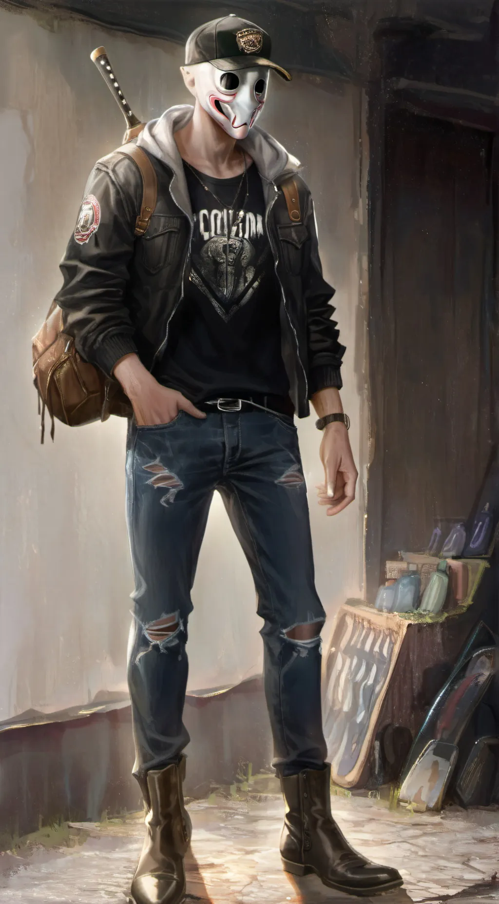 ai character: zach background