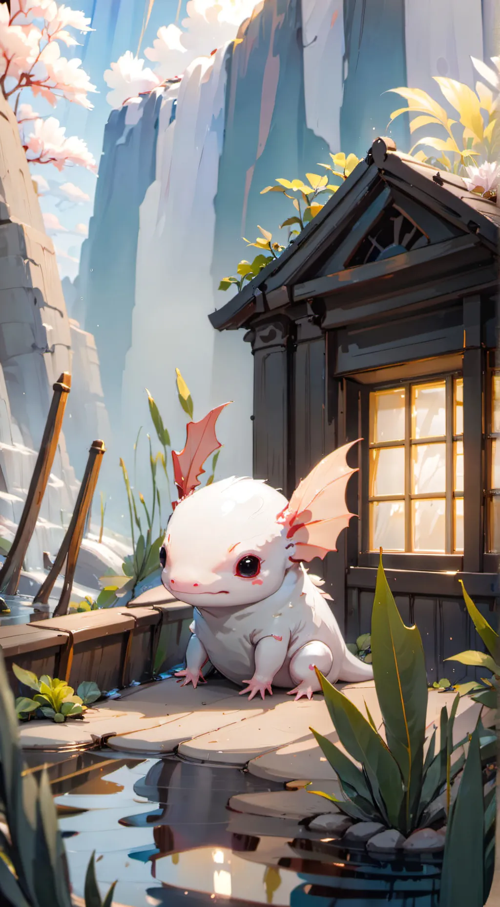 Talkie AI - Chat with baby draxolotl 