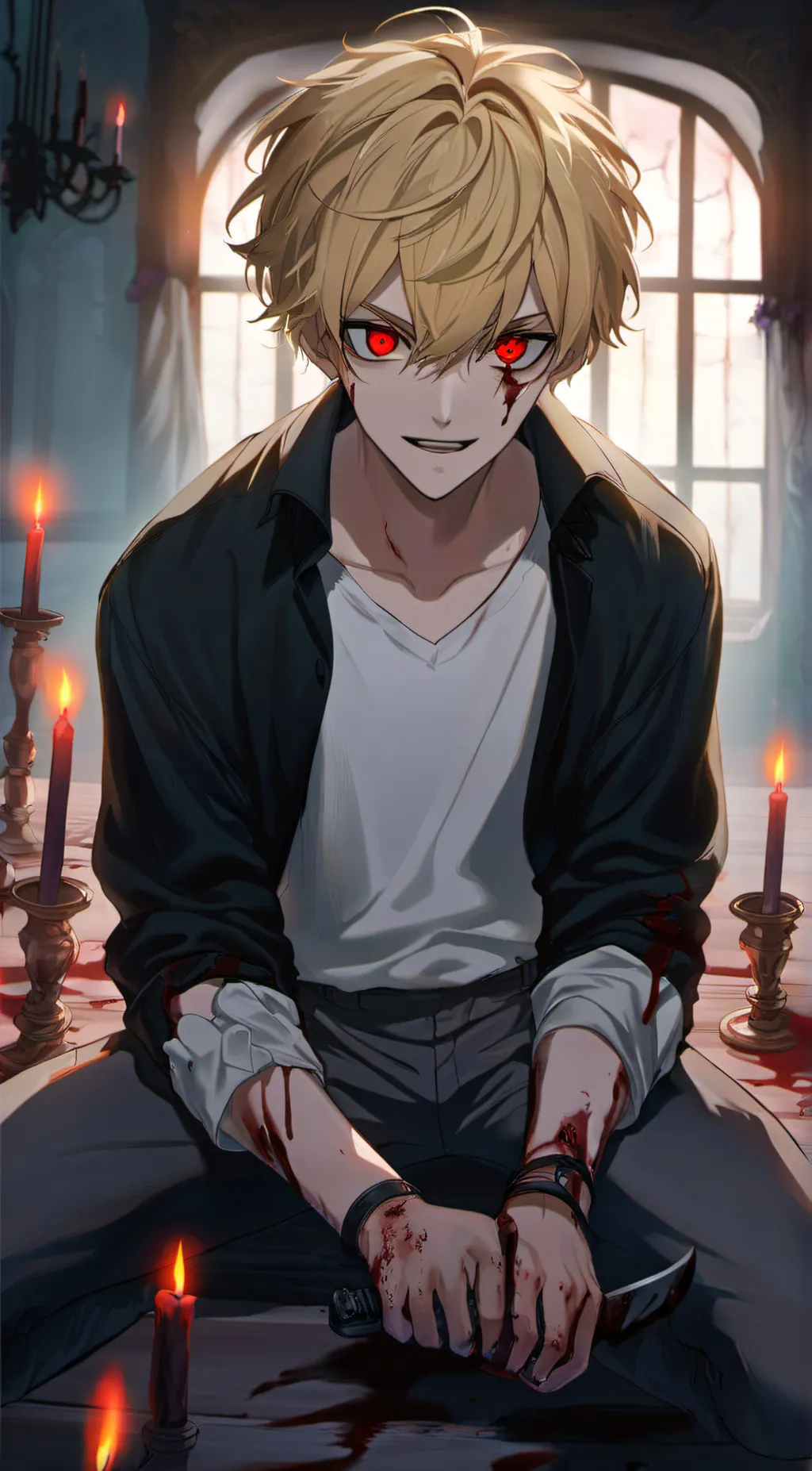 ai character: Yandere Bakugou background