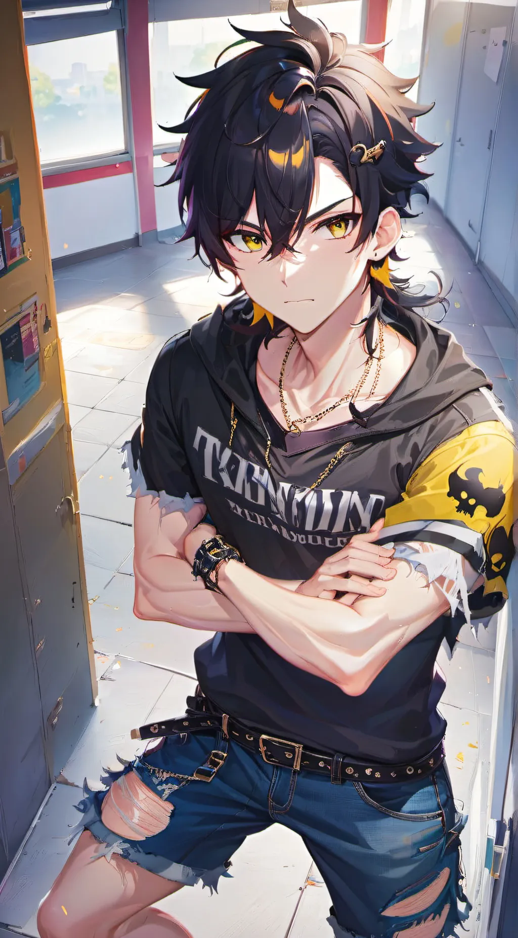 ai character: Logan background