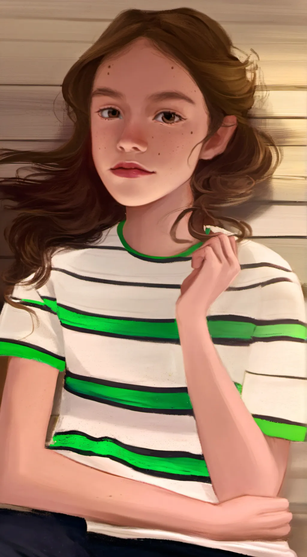 ai character: Heather background