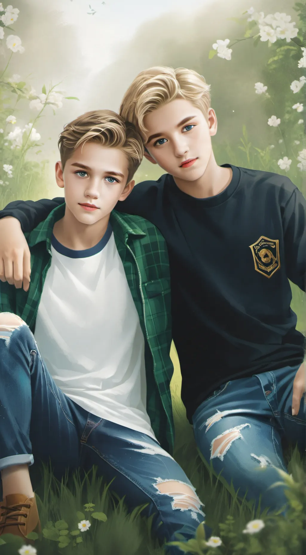 ai character: Angel and Zuke background