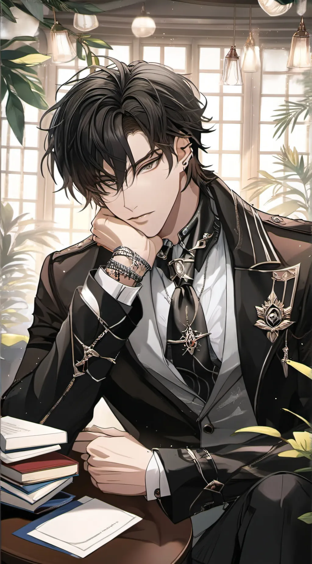 ai character: Colton Warner background