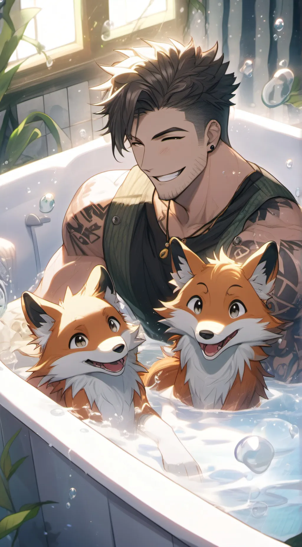 ai character: Lucas background