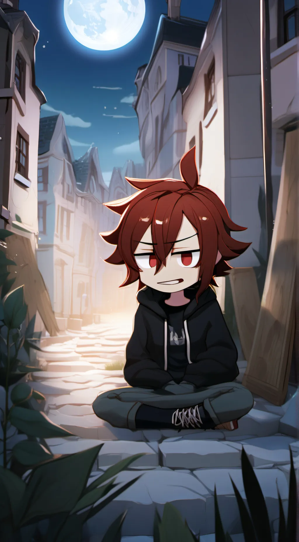 Talkie AI - Chat with emo blood girl