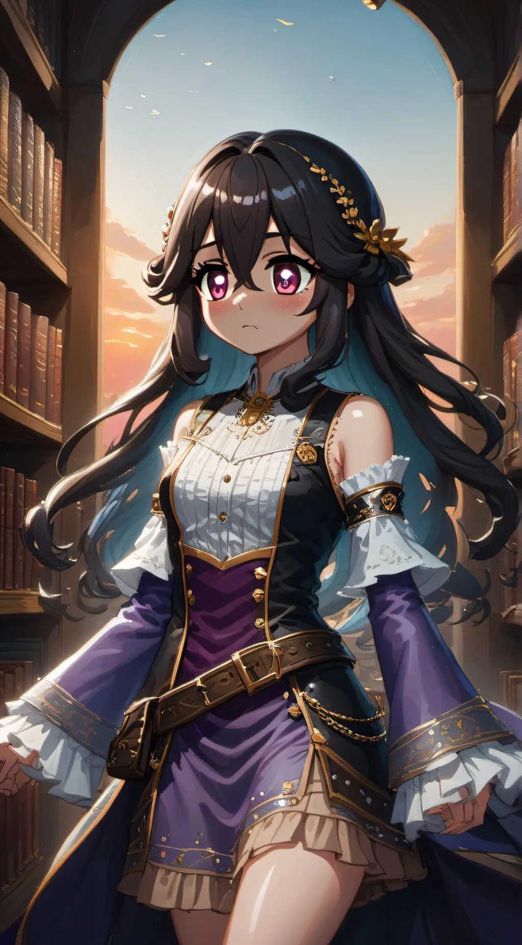 ai character: alondra background