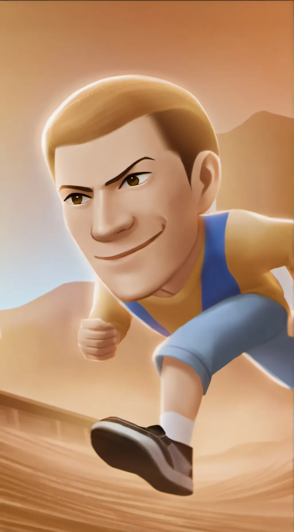 ai character: Racer background