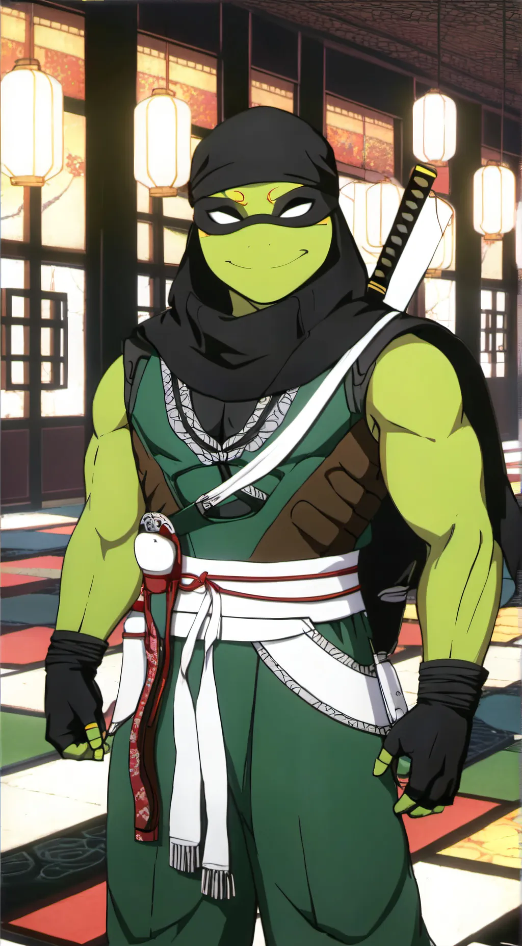ai character: Vincent (TMNT oc) background