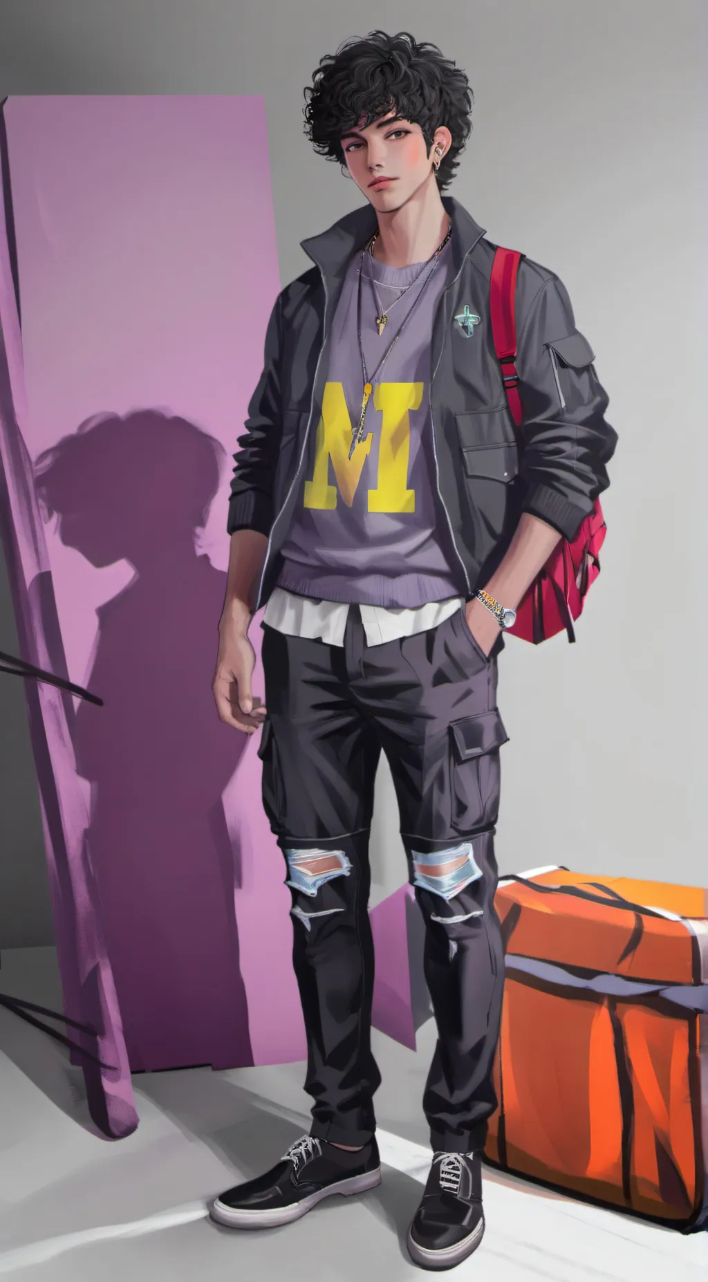 ai character: Jake background