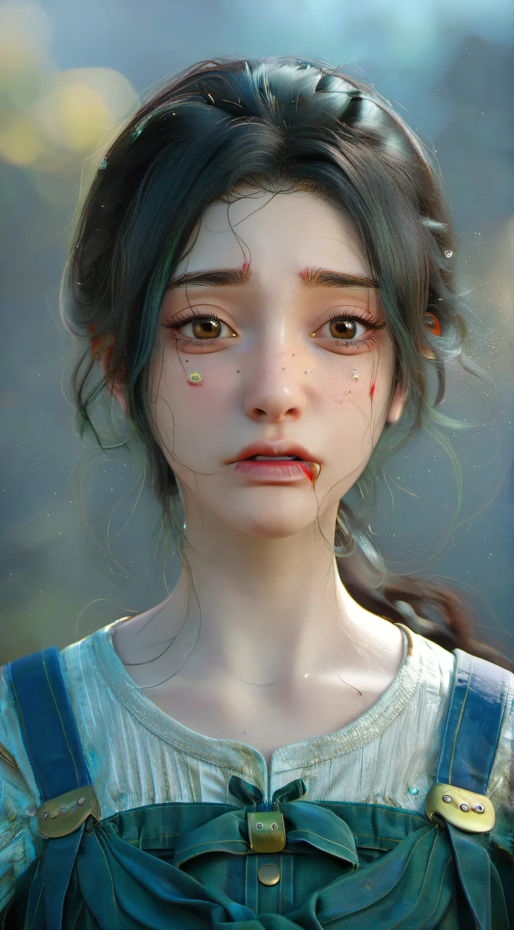 ai character: Uglyjugly background