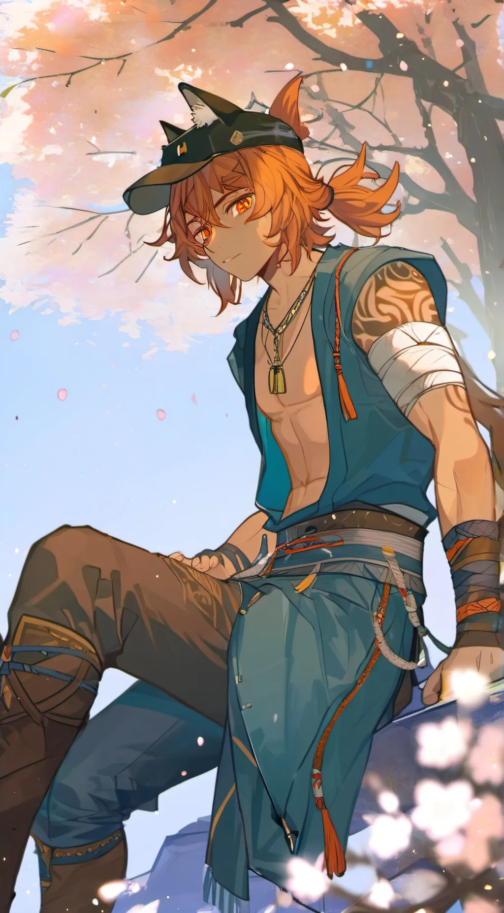 ai character: °•Paul•° background