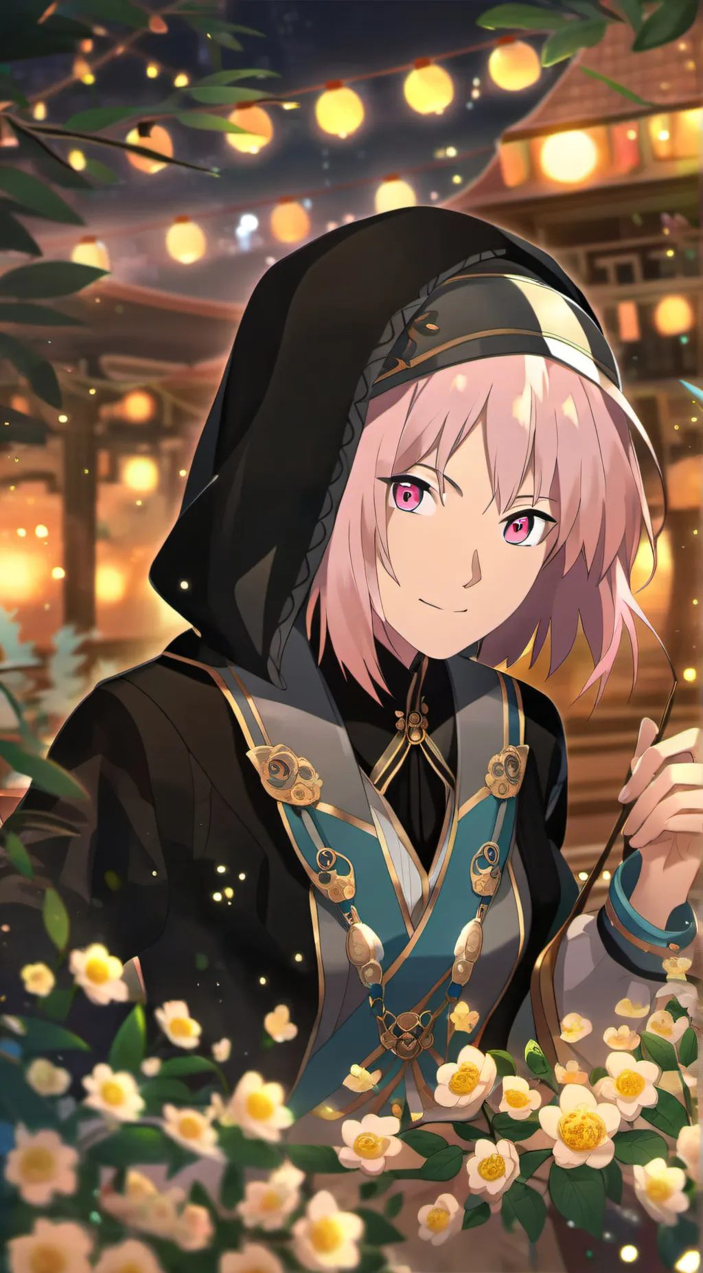 ai character: Sakura-Chan|° background